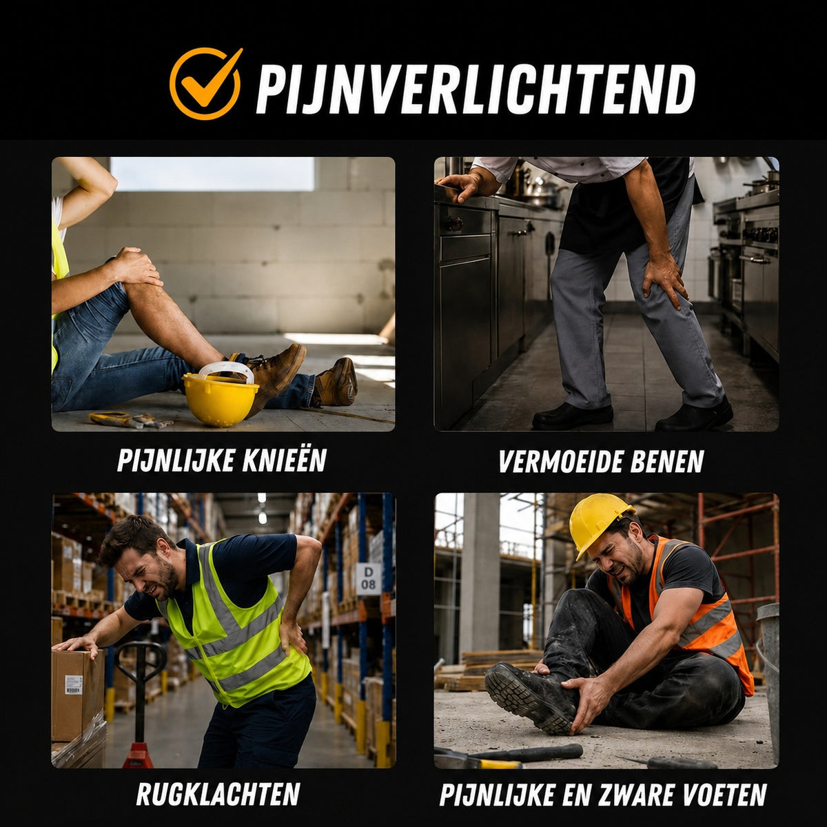 AeroNovo Titan - Pijnverlichtende Veiligheidssneakers