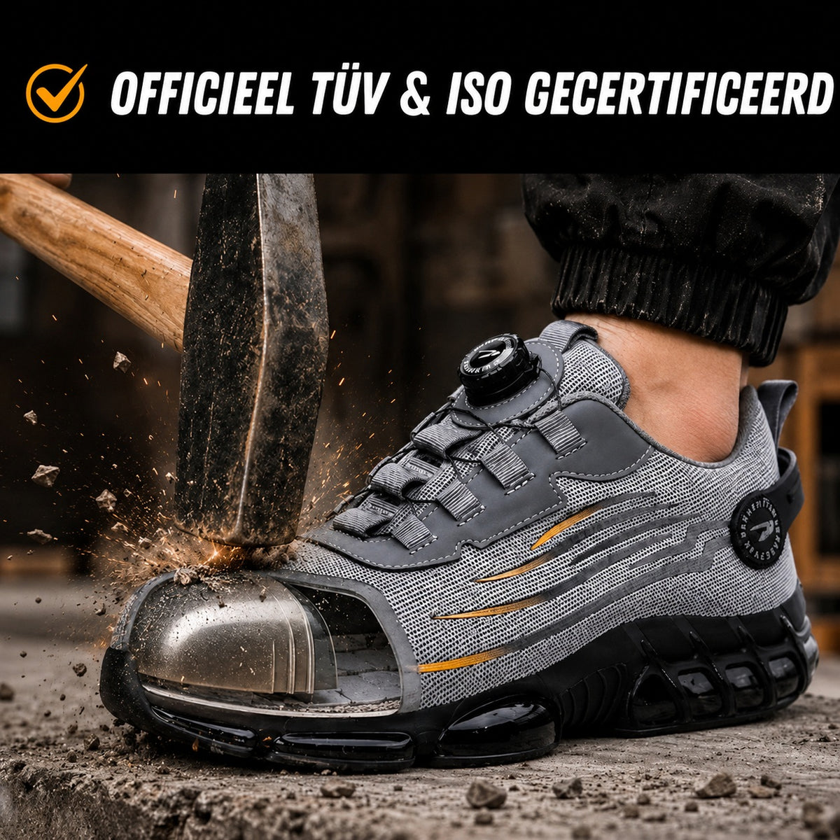 AeroNovo Titan - Pijnverlichtende Veiligheidssneakers